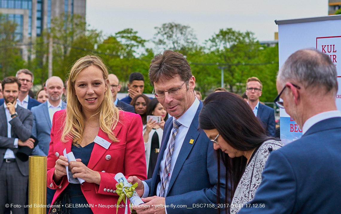 11. Mai 2017 - Grundsteinlegung für die LOGE und dem Kulturquadrat in Neuperlach